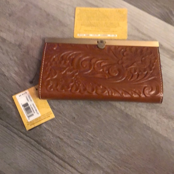 Patricia Nash Tooled Leather Cauchy Wallet Color Florence NWT & Card - Picture 4 of 12